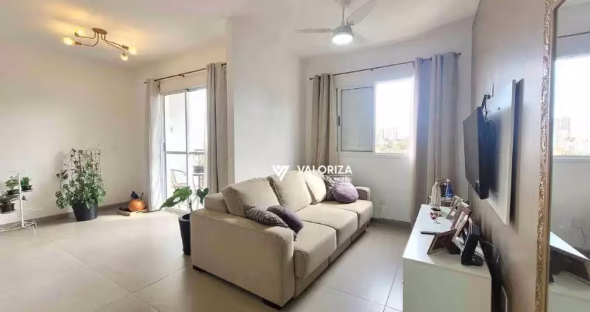 Apartamento com 3 quartos, sendo 1 suíte à venda, 70 m² por r$ 510.000 - vila trujillo - sorocaba/sp