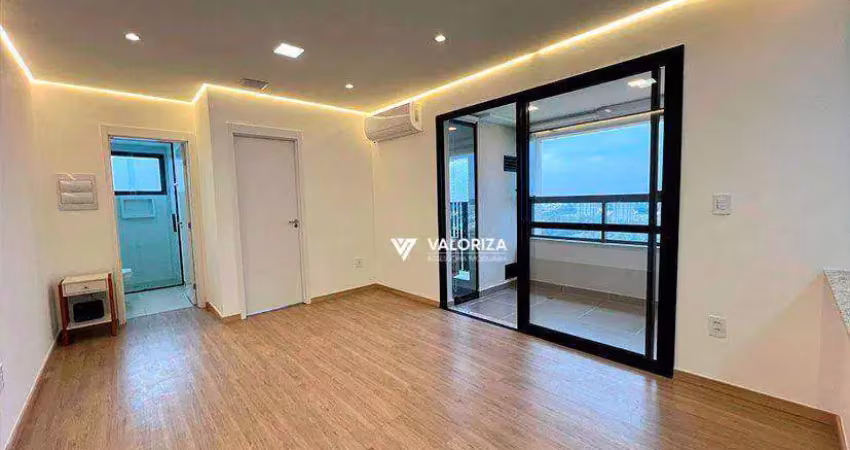 Apartamento com 1 quarto para alugar, 48 m² por r$ 3.862/mês - union planeta - sorocaba/sp