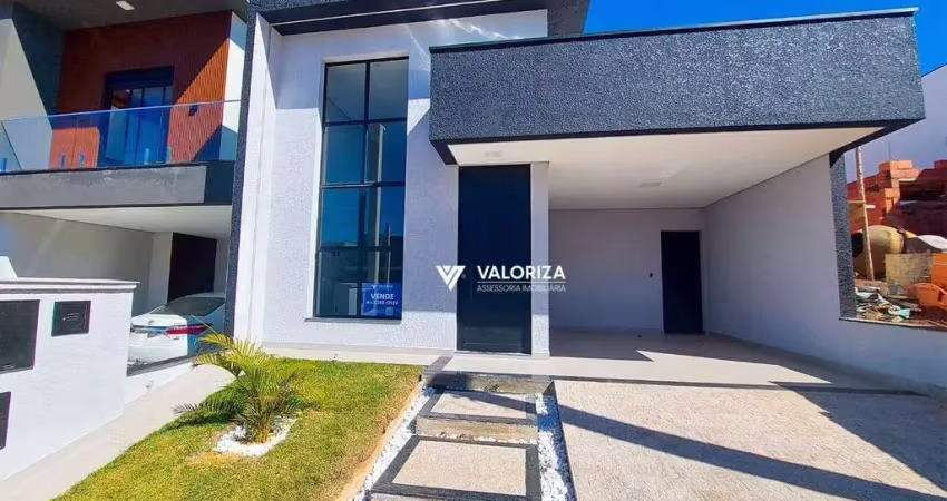 Casa com 3 dormitórios à venda, 132 m² por r$ 915.000,00 - condomínio villagio wanel - sorocaba/sp