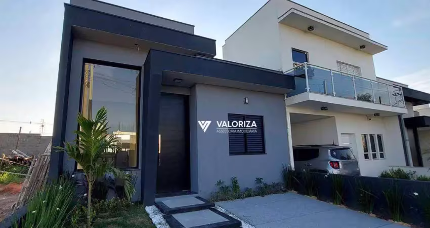 Casa com 3 quartos, sendo 2 suítes à venda, 118 m² por r$ 830.000 - condomínio residencial jardim - sorocaba/sp