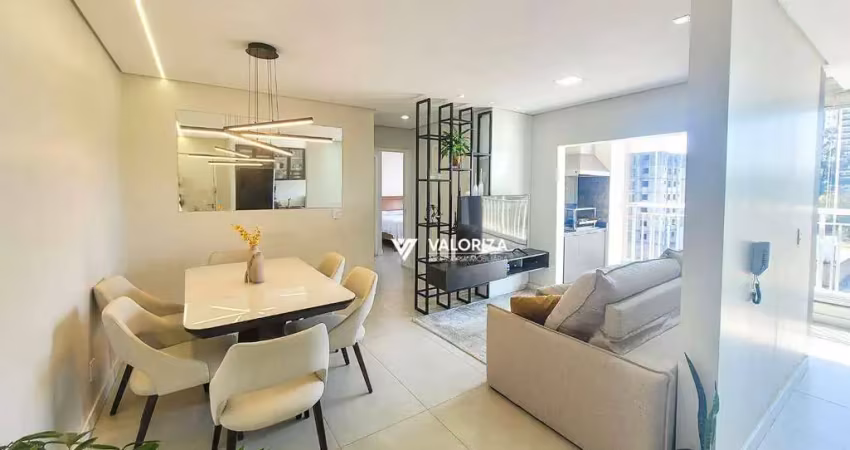Apartamento com 2 quartos para alugar, 63 m² por r$ 4.584/mês - alto da boa vista - sorocaba/sp