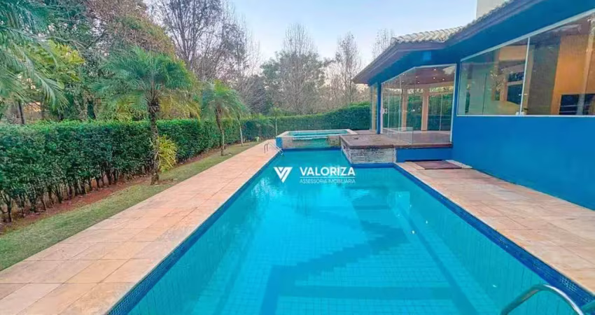 Casa com 5 quartos para alugar, 600 m² por r$ 15.000/mês - condomínio lago azul - araçoiaba da serra/sp