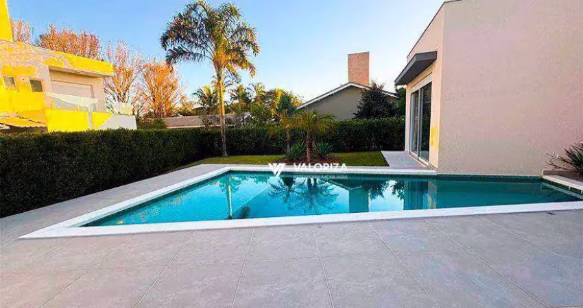 Casa com 3 quartos à venda, 487 m² por r$ 4.000.000 - condomínio lago azul - araçoiaba da serra/sp