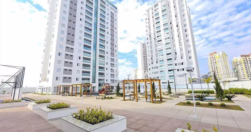 Apartamento com 3 quartos para alugar, 93 m² por r$ 4.660/mês - residencial soleil de québec - sorocaba/sp