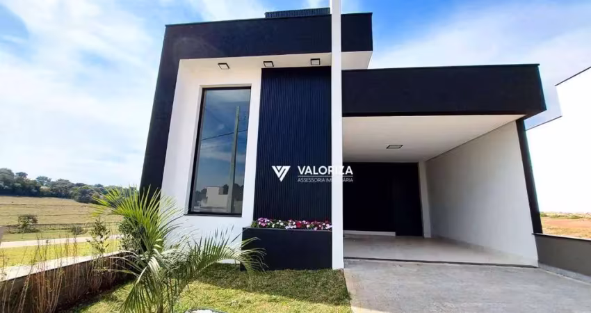 Casa com 3 quartos, sendo 1 suíte à venda, 140 m² por r$ 880.000 - condomínio reserva ipanema - sorocaba/sp