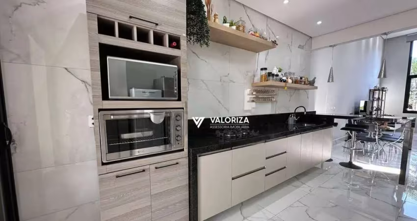 Casa com 3 quartos, sendo 1 suíte à venda, 116 m² por r$ 709.000 - condomínio horto florestal - sorocaba/sp