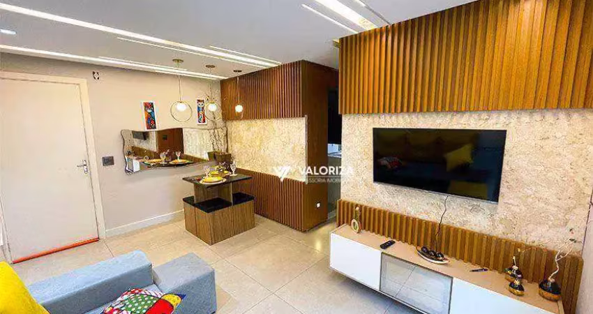 Apartamento com 2 quartos para alugar, 52 m² por r$ 3.167/mês - jardim tatiana - votorantim/sp