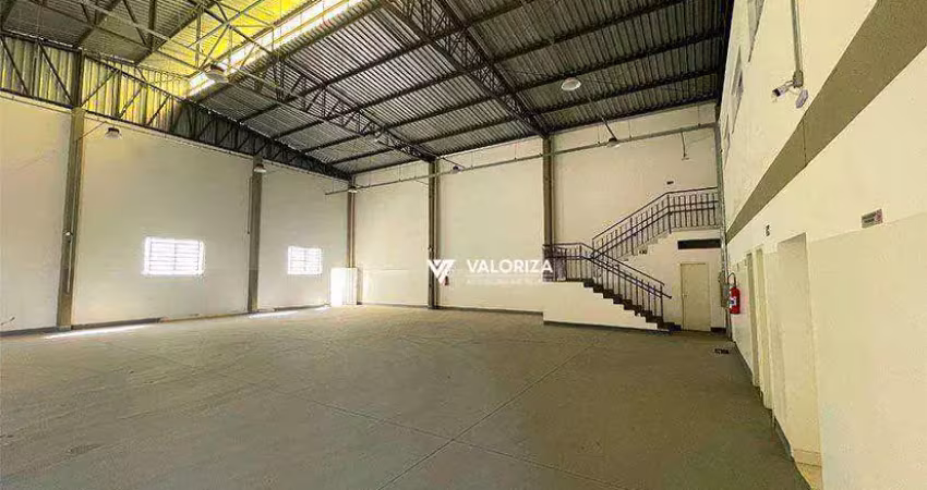 Barracão para alugar, 650 m² por r$ 15.742,00/mês - jardim do paço - sorocaba/sp