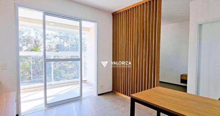 Apartamento com 1 dormitório para alugar, 33 m² por r$ 2.525,00/mês - jardim faculdade - sorocaba/sp