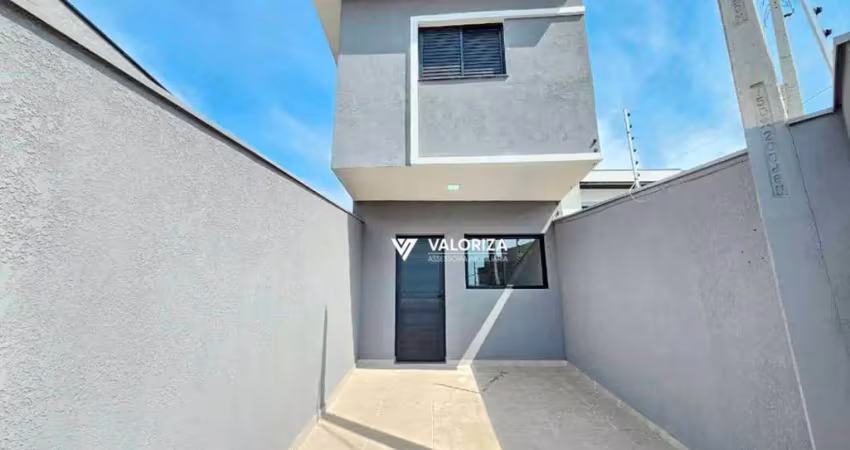 Casa com 2 quartos à venda, 58 m² por r$ 320.000 - jardim piazza di roma i - sorocaba/sp