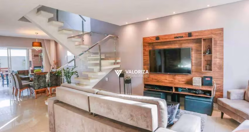 Casa com 4 quartos, sendo 1 suíte à venda, 220 m² por r$ 1.110.000 - condominio golden park sigma - sorocaba/sp