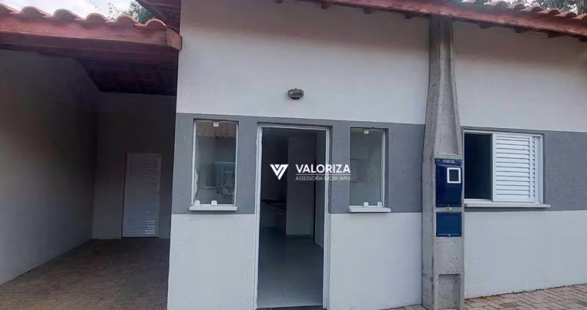 Casa com 2 quartos à venda, 58 m² por r$ 350.500 - caguaçu - sorocaba/sp