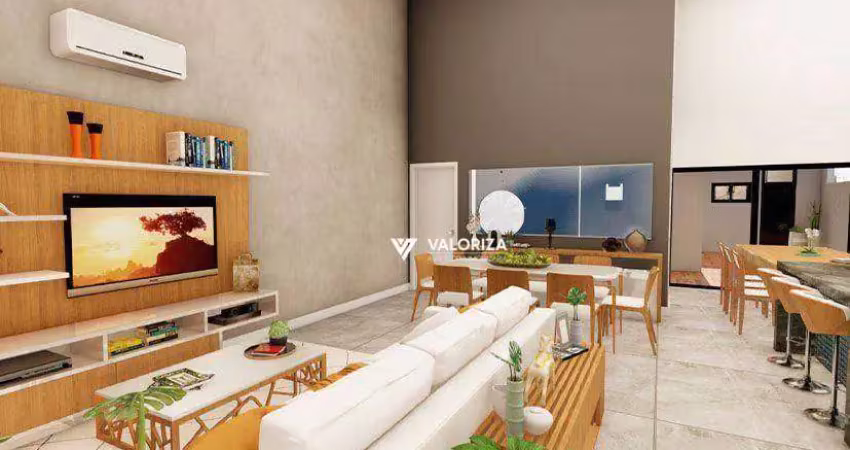 Casa com 3 quarto à venda, 155 m² por r$ 920.000 - condomínio reserva ipanema - sorocaba/sp