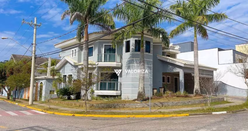 Casa com 3 quartos para alugar, 340 m² por r$ 8.620/mês - condomínio lago da boa vista - sorocaba/sp