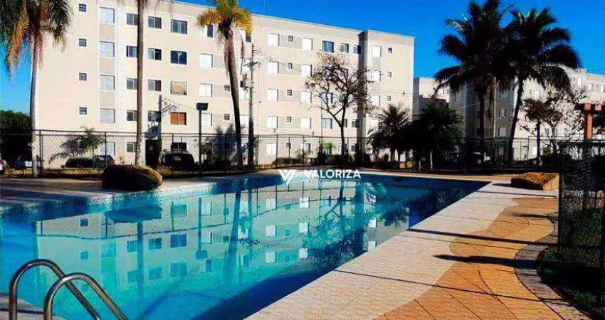 Apartamento com 2 quartos para alugar, 45 m² por r$ 1.608/mês - condomínio parque sicília - votorantim/sp