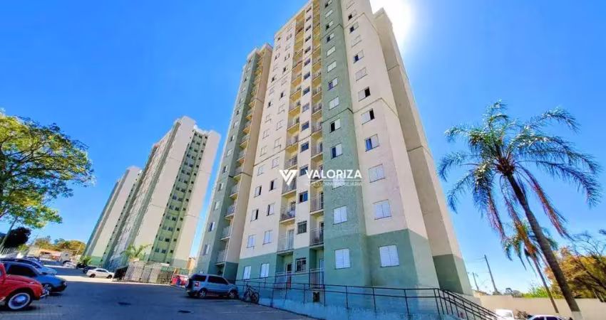 Apartamento com 2 dormitórios à venda, 47 m² por r$ 265.000,00 - residencial mont castelo - sorocaba/sp