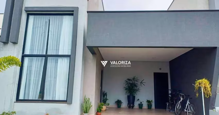 Casa com 3 quartos, sendo 1 suíte à venda, 140 m² por r$ 1.050.000 - condomínio reserva ipanema - sorocaba/sp