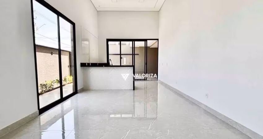 Casa com 3 quartos, sendo 1 suíte à venda, 115 m² por r$ 999.999 - condomínio terras de são francisco - sorocaba/sp