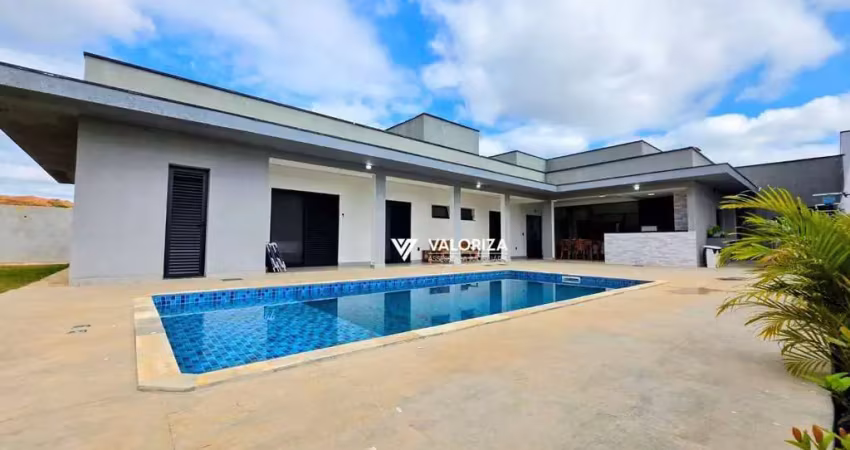 Casa com 3 quartos à venda, 244 m² por r$ 1.600.000 - condomínio village ipanema ii - araçoiaba da serra/sp