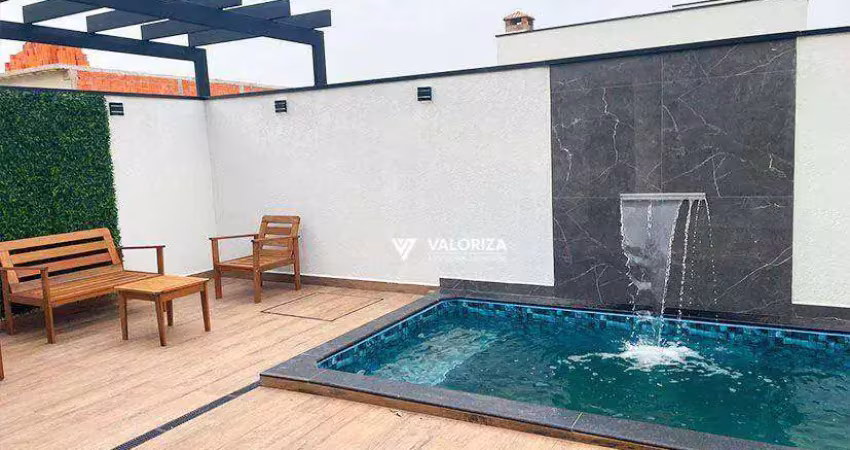 Casa com 3 dormitórios à venda, 105 m² por r$ 749.000,00 - condomínio residencial jardim - sorocaba/sp