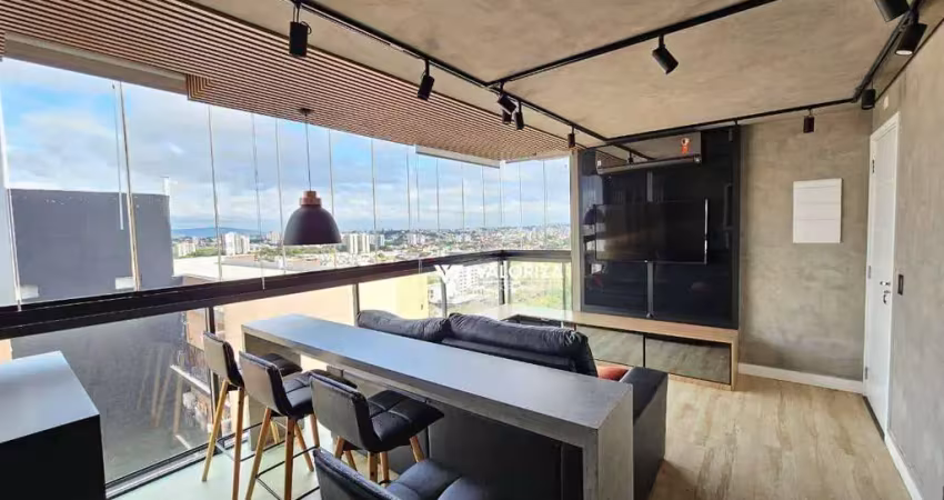 Apartamento com 1 dormitório, 44 m² - venda por r$ 595.000,00 ou aluguel por r$ 3.900,00/mês - parque campolim - sorocaba/sp