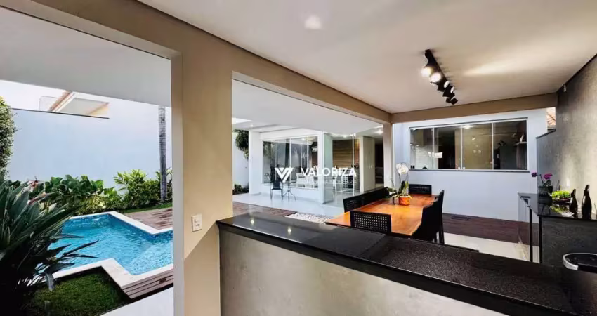 Casa com 3 dormitórios à venda, 300 m² por r$ 1.750.000,00 - condomínio residencial aldeia da mata - votorantim/sp
