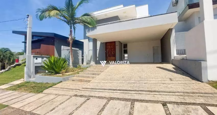 Casa com 3 dormitórios, 254 m² - venda por r$ 1.850.000,00 ou aluguel por r$ 11.011,00/mês - condomínio mont blanc - sorocaba/sp