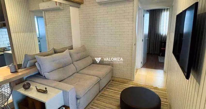 Apartamento com 2 quarto para alugar, 75 m² por r$ 6.075/mês - parque campolim - sorocaba/sp