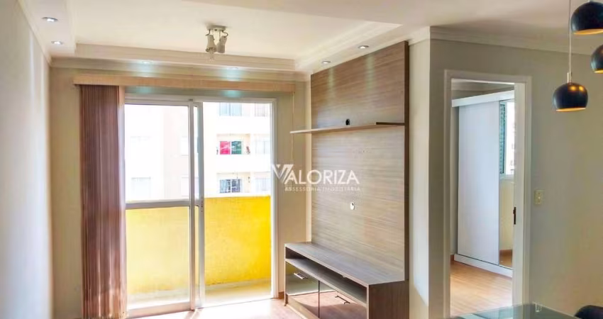 Apartamento com 2 dormitórios para alugar, 52 m² por R$ 1.839,00/mês - Jardim Refúgio - Sorocaba/SP