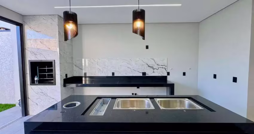 Casa à venda 3 suítes, 2 salas, 4 banheiros, 3 vagas, 250m² perto hospital municipal, bairro jardim botânico em uberlândia-mg