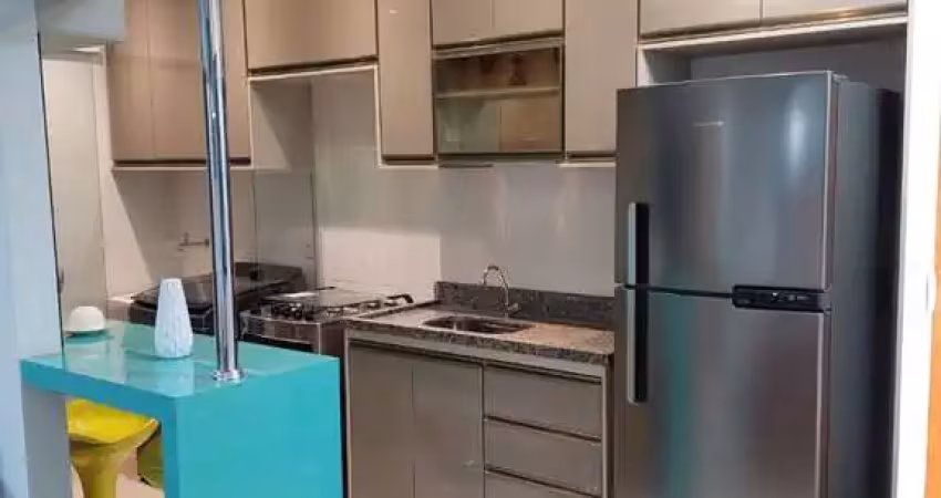Apartamento à venda em uberlândia-mg, jardim espanha: 2 quartos, 1 suíte, 2 salas, 2 banheiros, 1 vaga de garagem, 52m².