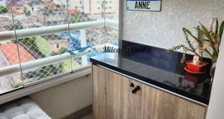 Apartamento à Venda com 70m², 2 dormitórios, 1 suíte, 2 vagas, lazer completo, Baeta Neves, São Bernardo do Campo