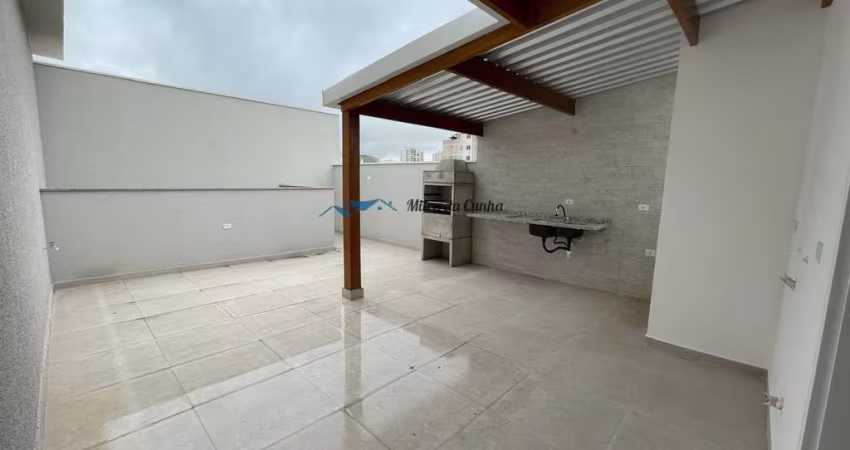 Cobertura à Venda com 2 Dormitórios 1 suíte, 105m² 2 vagas, bairro Campestre, Santo André