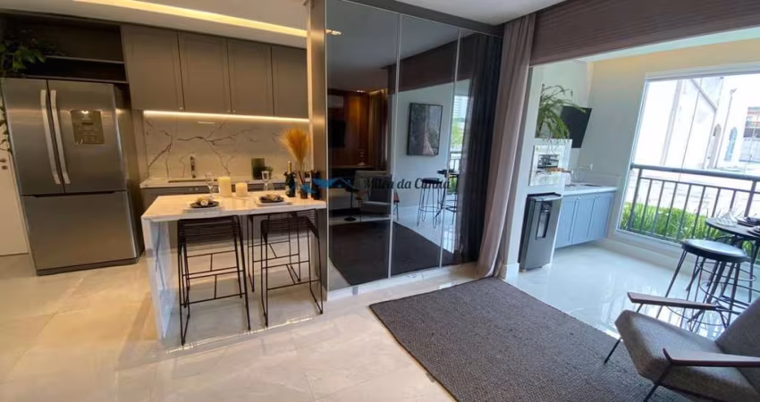 Apartamento Novo à Venda, 83m² com 3 dormitórios, 1 suíte, 1 vaga, Bairro Casa Branca, Santo André