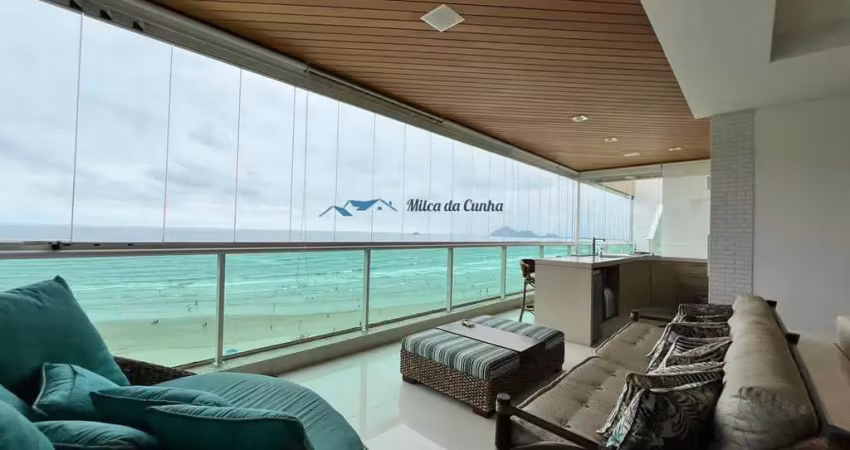 Linda Cobertura para Venda de Frente para o Mar, com Piscina Privativa com 4 suítes, 3 vagas, 300m², Riviera de São Lourença, Bertioga