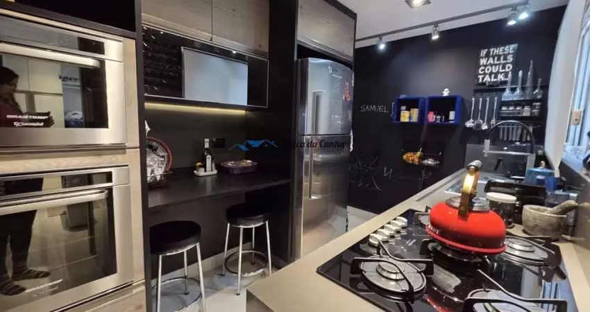 Lindo apartamento para venda no condomínio clube domo life, com 3 dormitórios, com 123m², 2 vagas, varanda gourmet, centro de são bernardo do campo