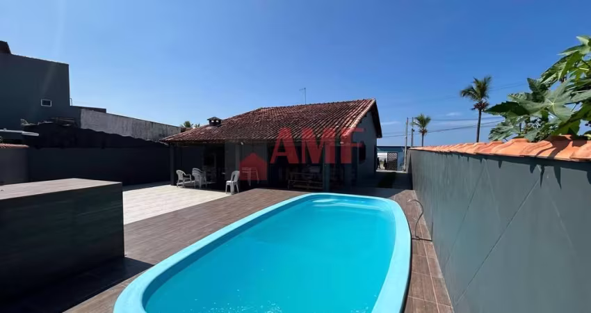 Casa frente mar em Mongagua