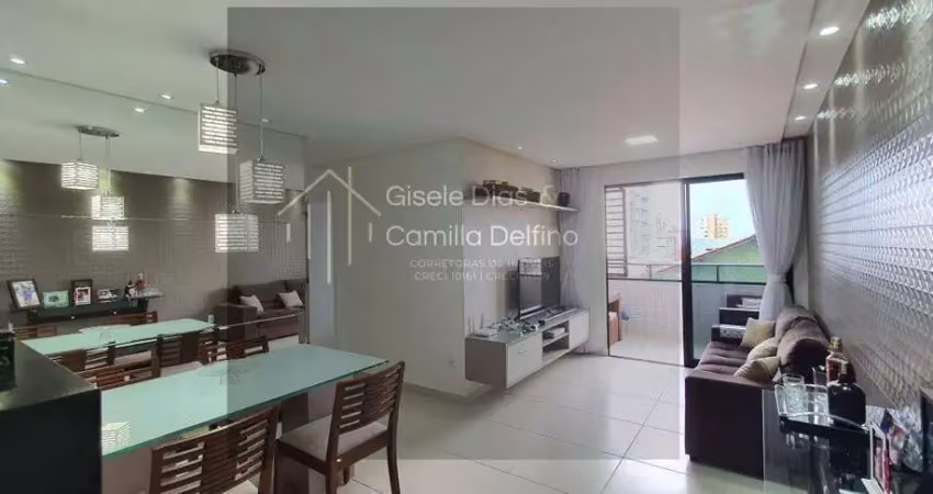 Porteira fechada no bessa- 76m²- 03qts s/ 02sts- 02vgs- nascente!