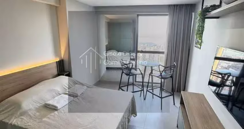 Flat vista mar- manaíra 24,69m²- mobiliado- lazer completo!!