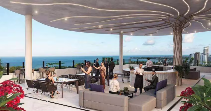Exclusiva cobertura disponível - vista definida e definitiva para o mar!