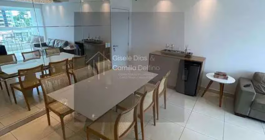 Apto no altiplano- porteira fechada- 91m²- 03qts s/ 01ste+dce- 02vgs- sul