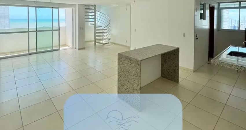 Cobertura duplex- vista mar- bessa- 158 e 163m²- 03sts- 02vgs