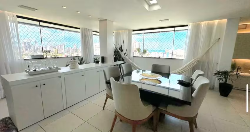 Apto em manaíra- 01 por andar- 225m²- 04sts+dce- 03vgs- todo projetado!