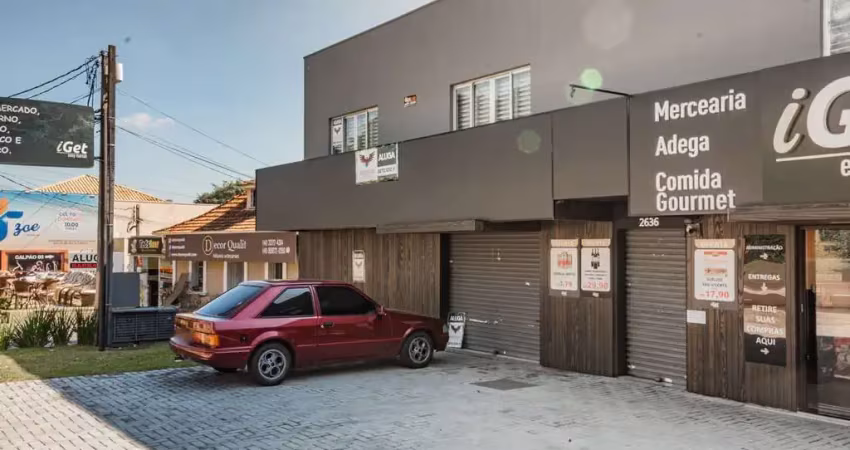 Ponto comercial com 2 salas para alugar na Avenida Manoel Ribas, 2632, Mercês, Curitiba