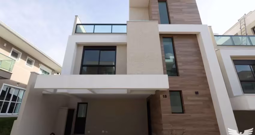 Sobrado em condomínio em santa felicidade com 144,21m²