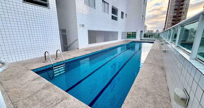 Apartamento com  50,00 m² - aviação - praia grande sp