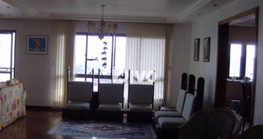 Apartamento com 4 quartos e 4 vagas para alugar, 254 m² pacote por R$ 16.415/mês - Brooklin - São Paulo/SP