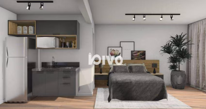 Studio  à venda, 28 m² por R$ 550.000 - Moema - São Paulo/SP