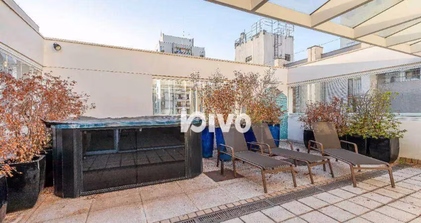 Cobertura com 4 dormitórios à venda, 230 m² por r$ 2.900.000,00 - paraíso - são paulo/sp