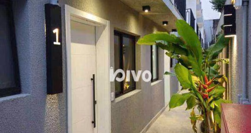 Sobrado novo e nunca habitado com 2 suítes, 1 vaga coberta à venda, 98 m² por R$ 885.000 - Próximo ao Parque da Aclimação